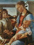 Sandro Botticelli Madonna and Child with an Angel oil painting